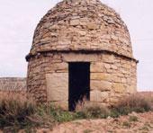 Cabaña redonda refugio de pastores