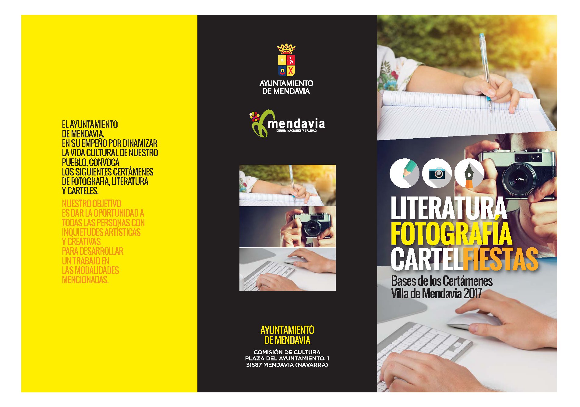 EL 11 DE OCTUBRE FINALIZA EL PLAZO DE PRESENTACIÓN DE FOTOGRAFÍAS AL CERTAMEN ‘VILLA DE MENDAVIA’ EL 11 DE OCTUBRE FINALIZA EL PLAZO DE PRESENTACIÓN DE FOTOGRAFÍAS AL CERTAMEN ‘VILLA DE MENDAVIA’