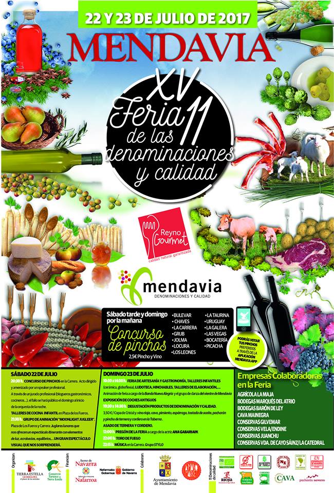 ULTIMADO EL PROGRAMA DE ACTOS DE LA XV FERIA DE LAS 11 DENOMINACIONES Y CALIDAD
