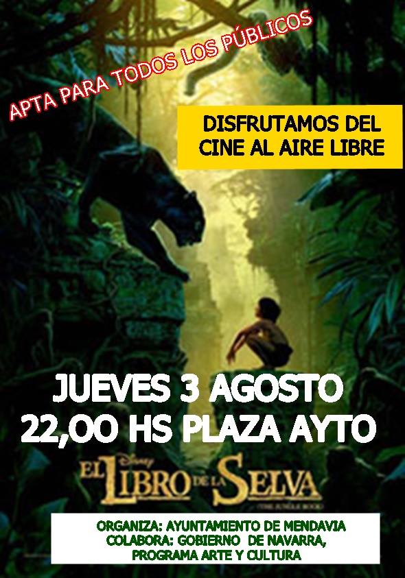SESIÓN DE CINE PARA TODOS LOS PÚBLICOS AL AIRE LIBRE ESTE JUEVES