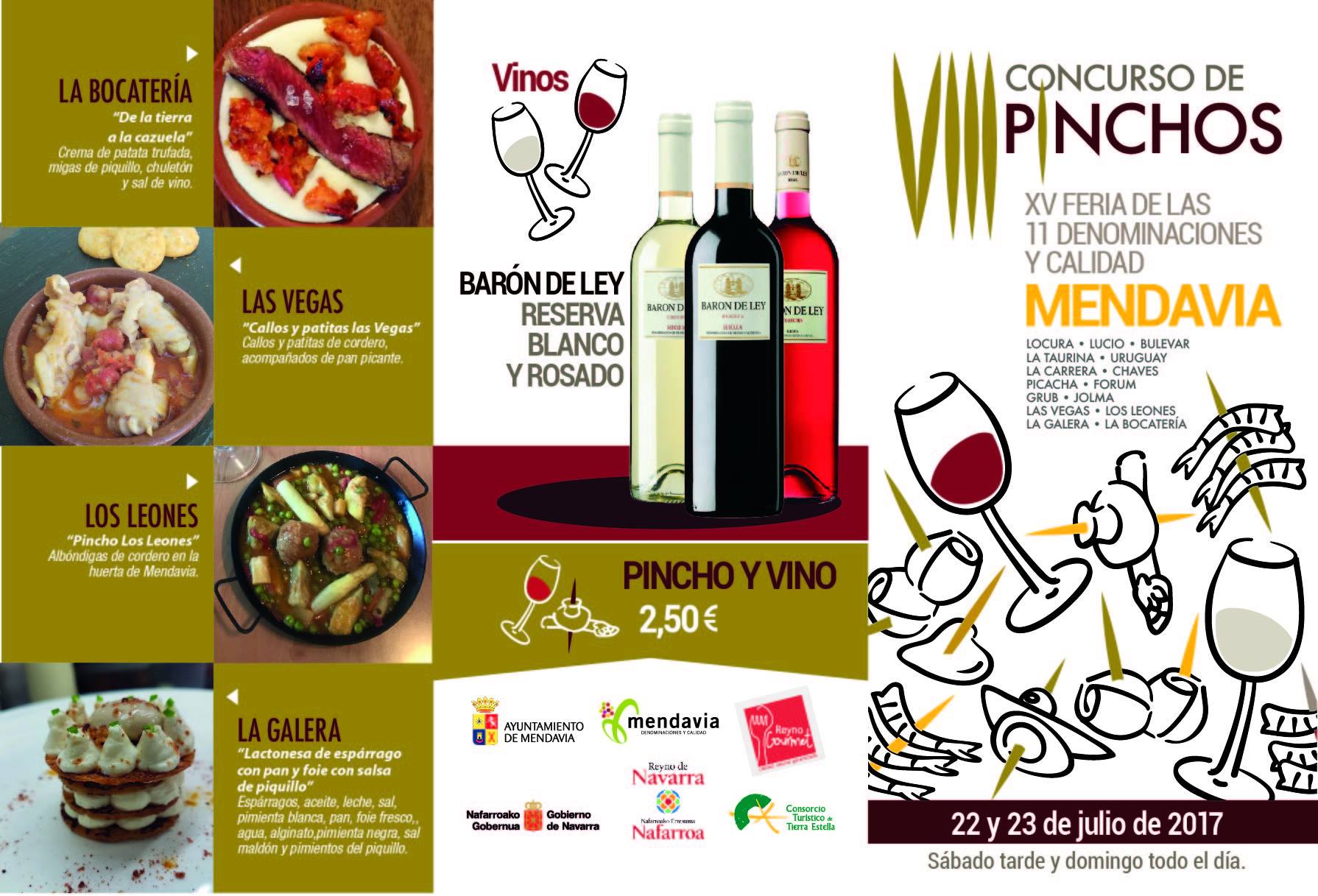 LA XV FERIA DE LAS DENOMINACIONES YA TIENE A PUNTO SU VIII CONCURSO DE PINCHOS