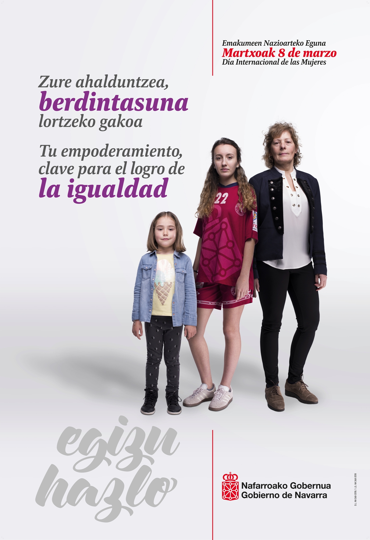 MANIFIESTO DEL GOBIERNO DE NAVARRA SOBRE EL DÍA INTERNACIONAL DE LAS MUJERES MANIFIESTO DEL GOBIERNO DE NAVARRA SOBRE EL DÍA INTERNACIONAL DE LAS MUJERES