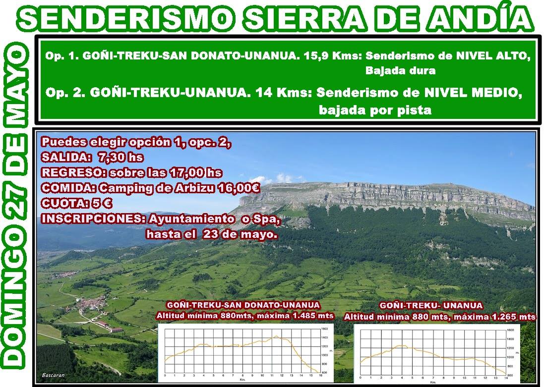 RUTA DE SENDERISMO A SAN DONATO EL DOMINGO 27 DE MAYO RUTA DE SENDERISMO A SAN DONATO EL DOMINGO 27 DE MAYO