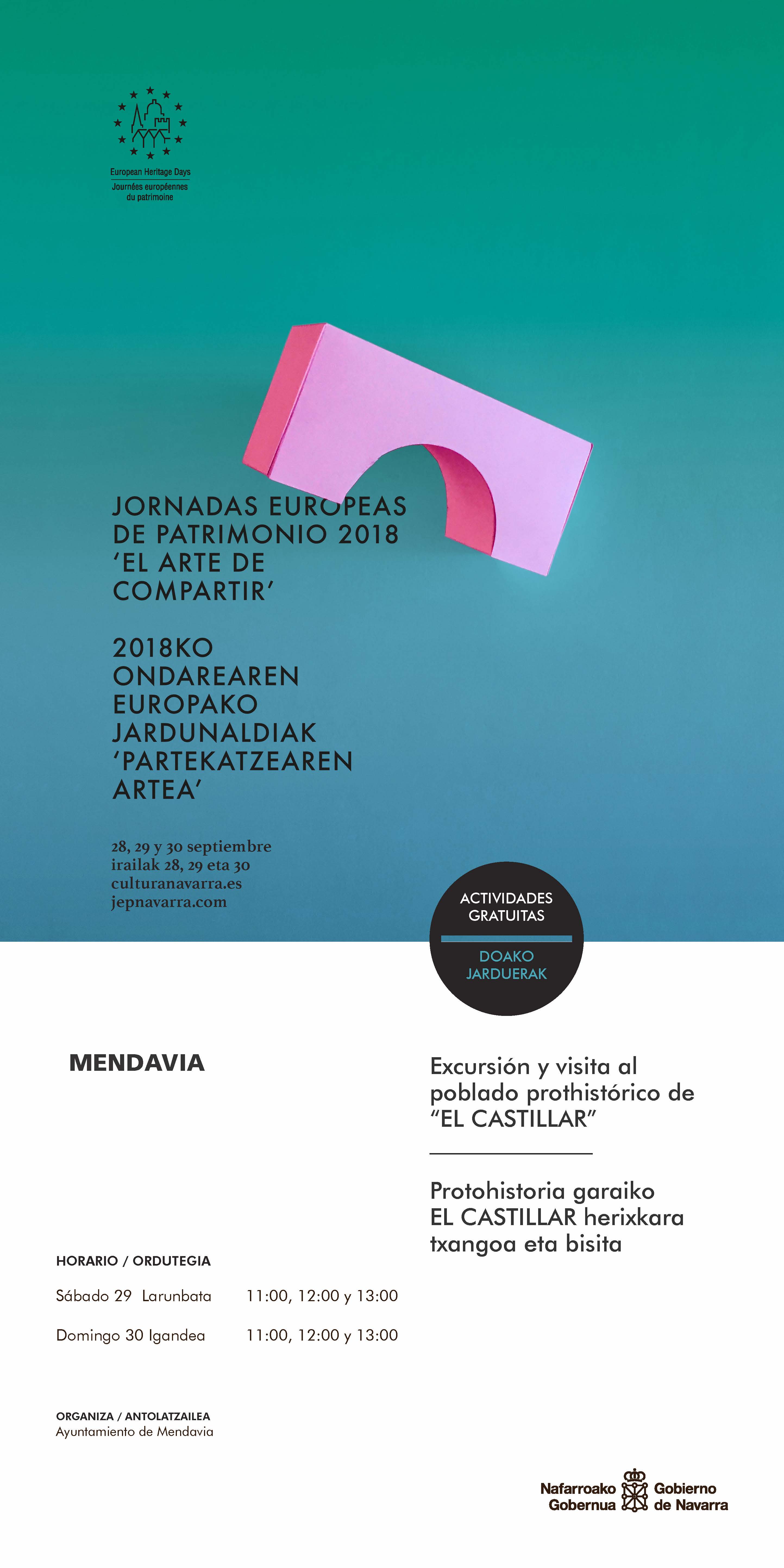 VISITA EL CASTILLAR DENTRO DE LAS JORNADAS EUROPEAS DE PATRIMONIO VISITA EL CASTILLAR DENTRO DE LAS JORNADAS EUROPEAS DE PATRIMONIO